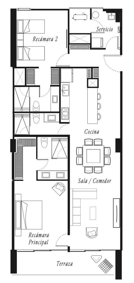 Departamentos Tipo A2